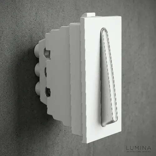 Hit 10A Curved 1-Way Switch